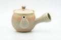 Japanese Kyusu - Beige Pink Glazed Hagi-yaki Do-ake Teapot - 220ml