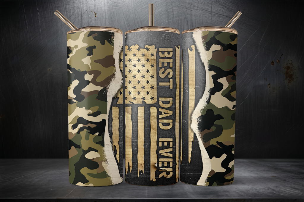 Digital Sublimation Designs - Legendary Dad Tumbler Wraps