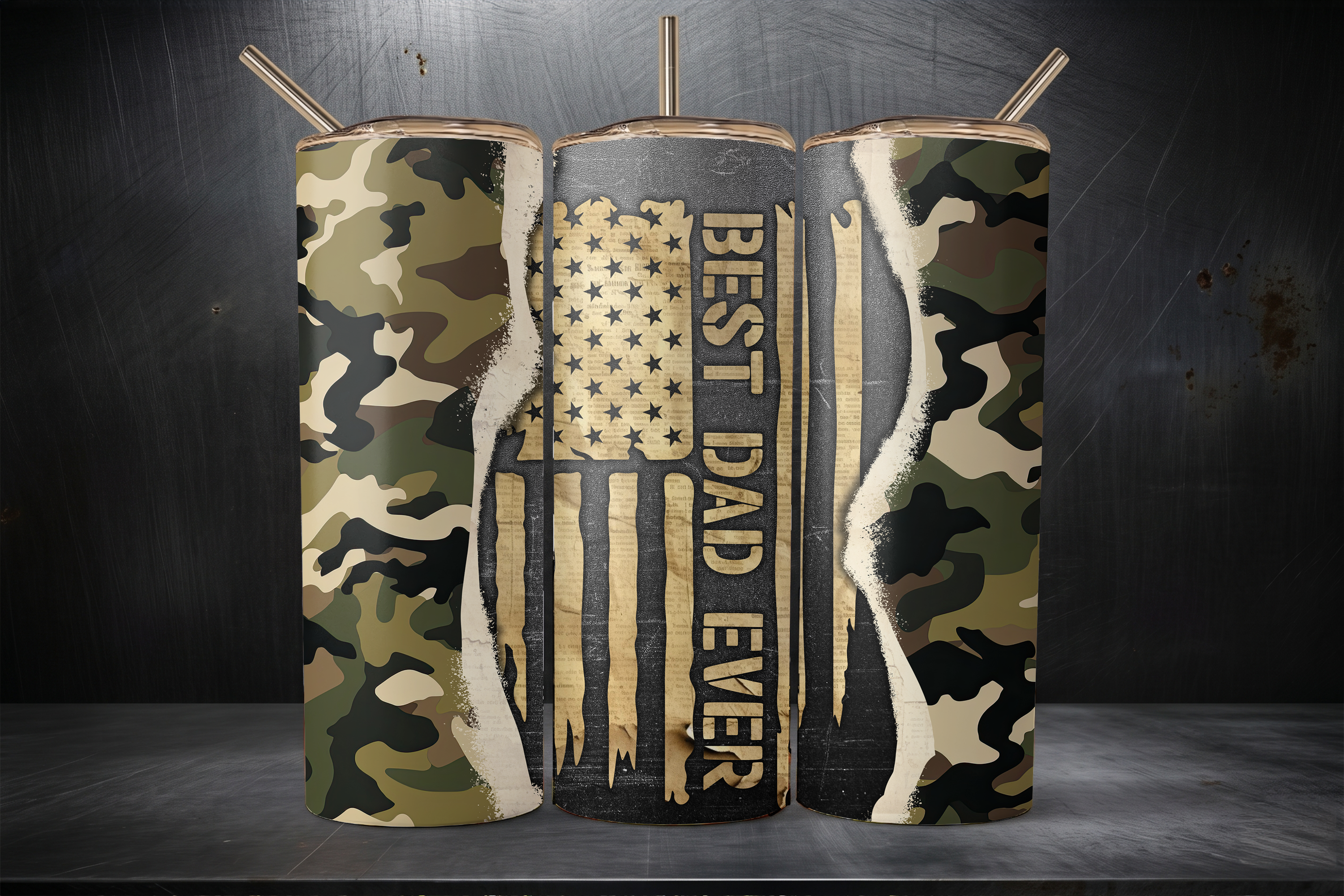 Digital Sublimation Designs - Legendary Dad Tumbler Wraps