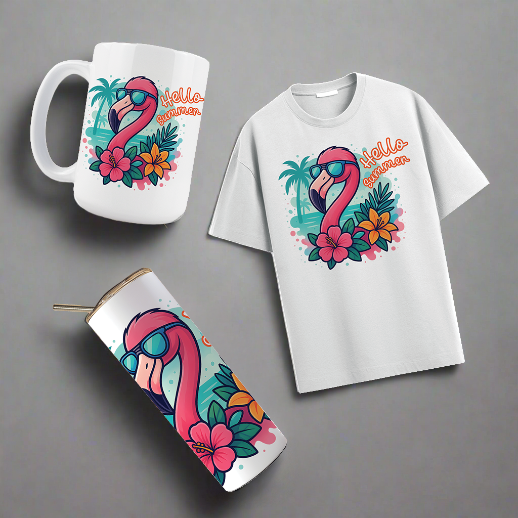Multi Product Use - Digital Sublimation Designs - Summer Vibes
