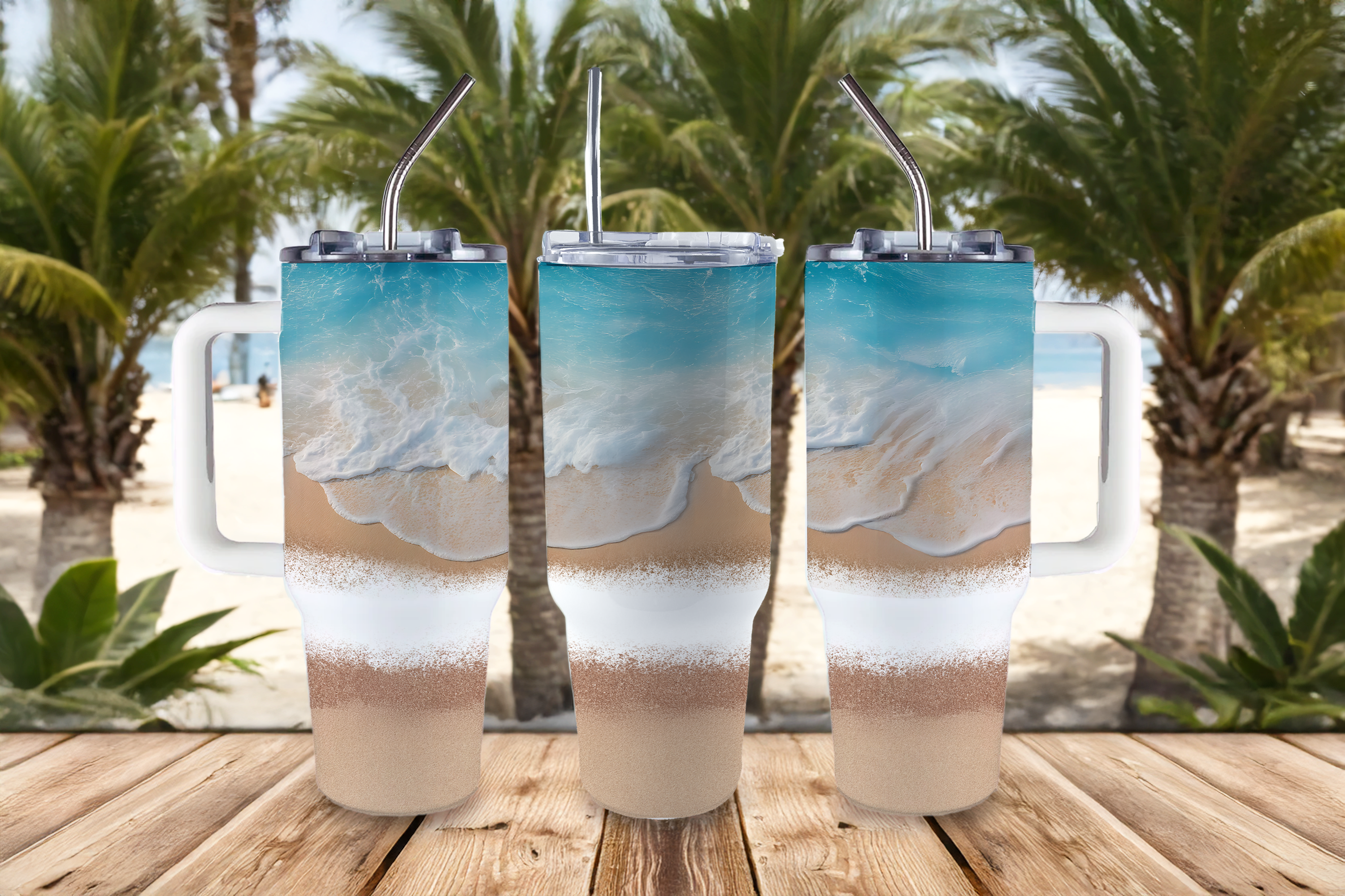 Assorted Ready to Press Sublimation Tumbler Prints (14 Pack) - Summer