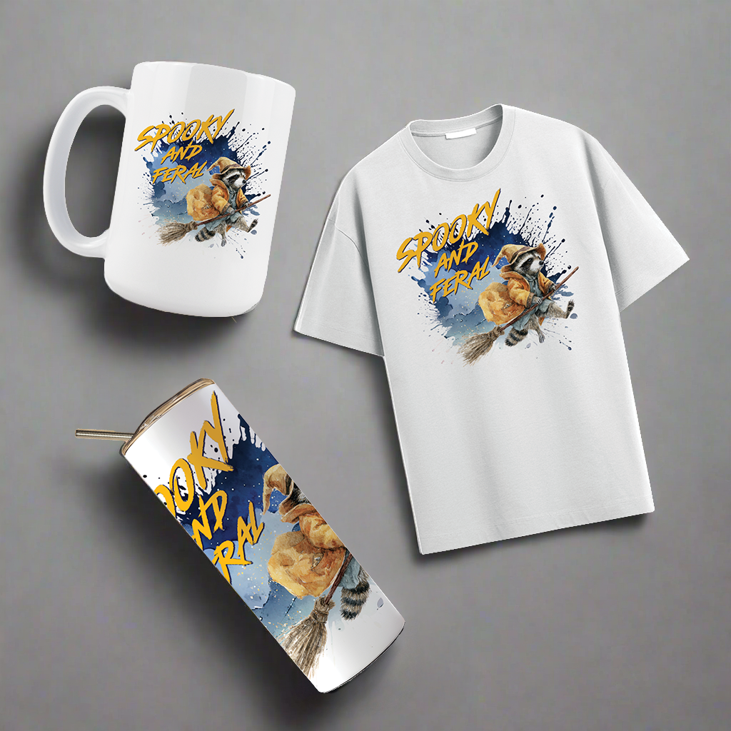 Multi Product Use - Digital Sublimation Designs - Halloween 2025