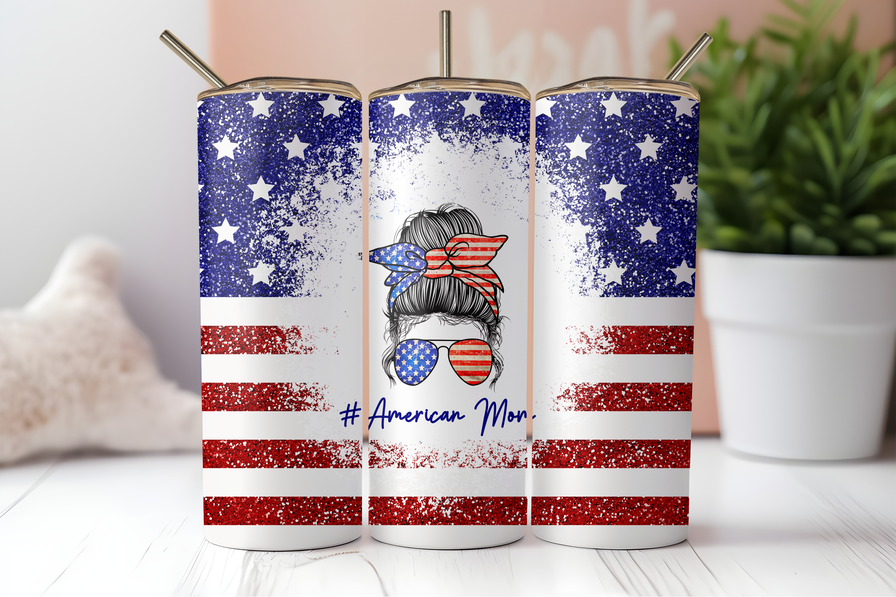 Assorted Ready to Press Sublimation Tumbler Prints (12 Pack) - America 250