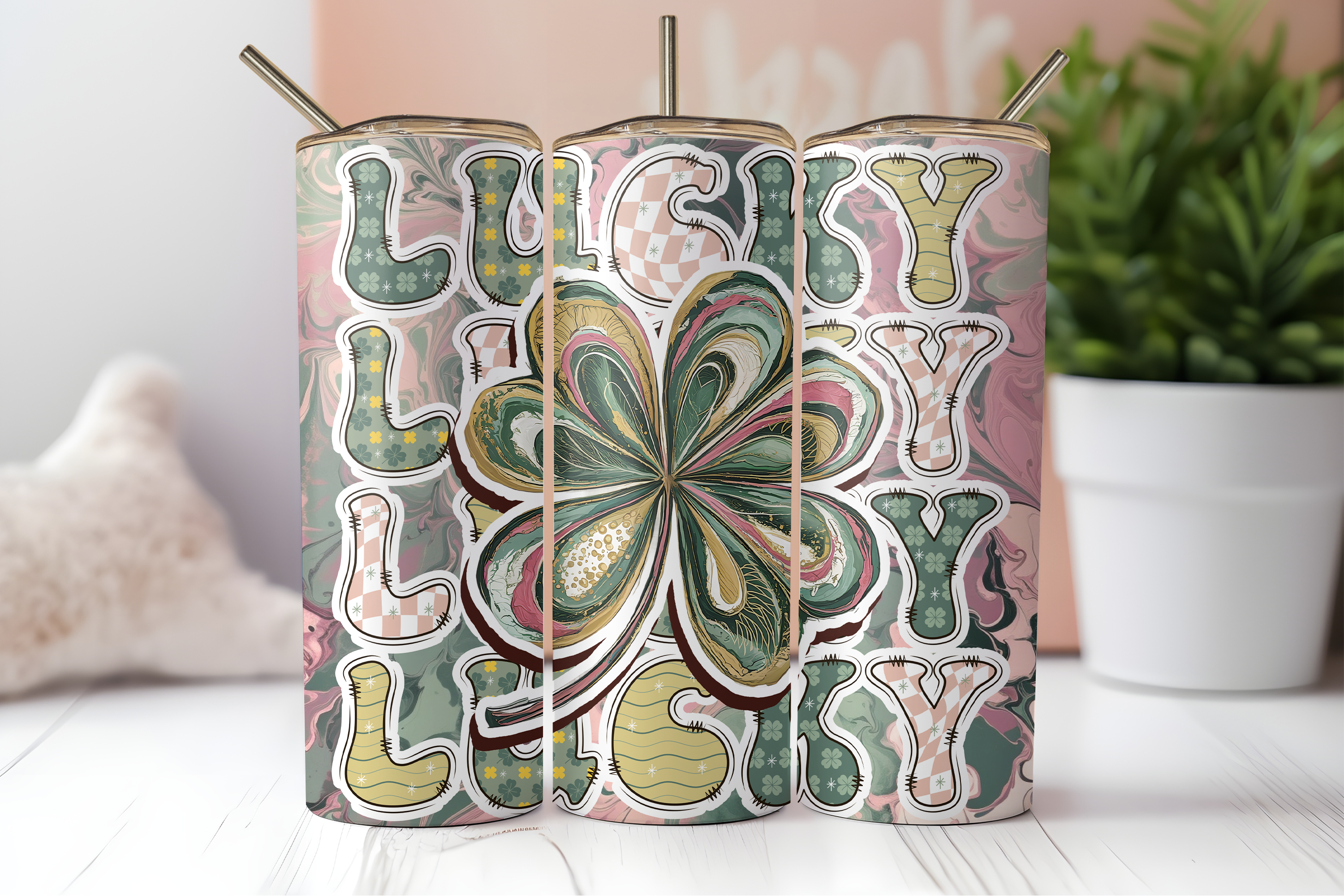 Digital Sublimation Designs - St. Patricks Day Collection Tumbler Wraps