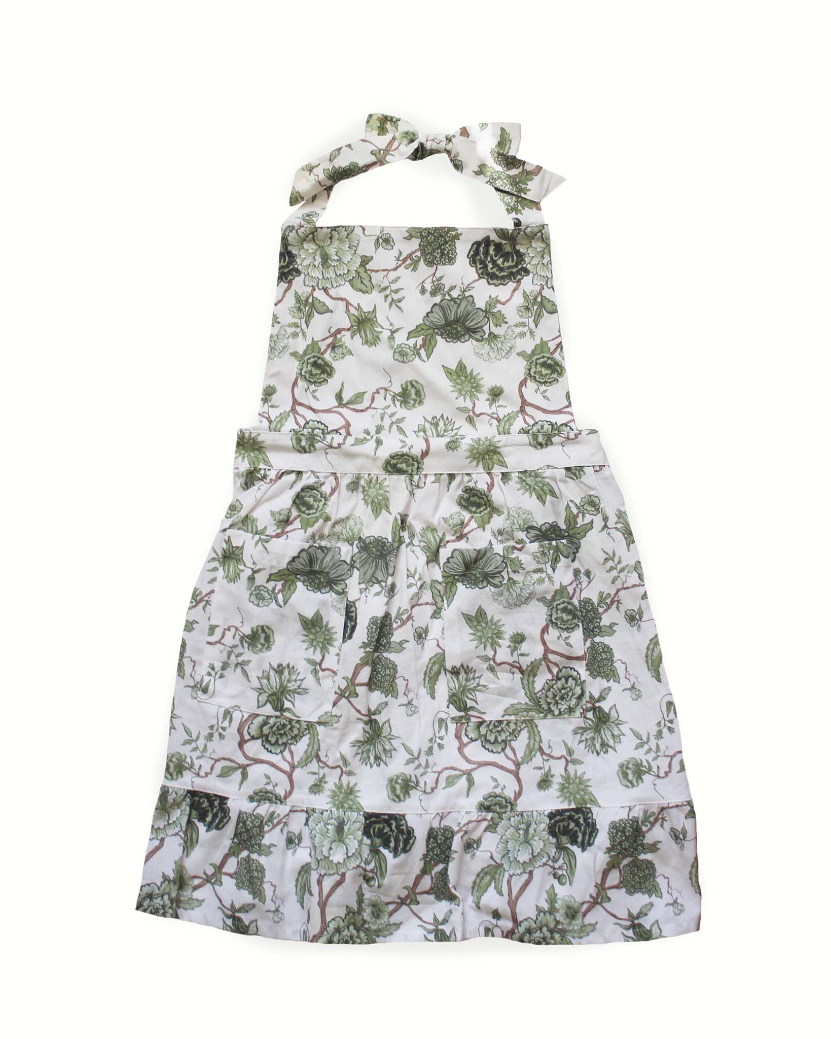 Florence Floral Apron Fern