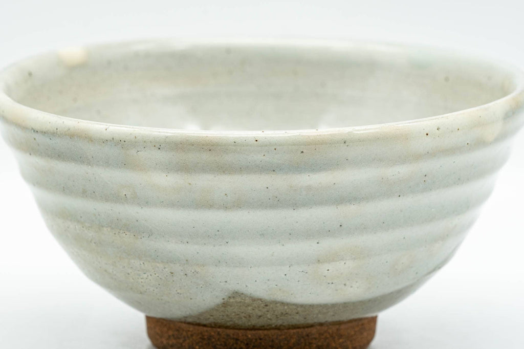Japanese Matcha Bowl - Spiraling Grey Glazed Chawan - 250ml
