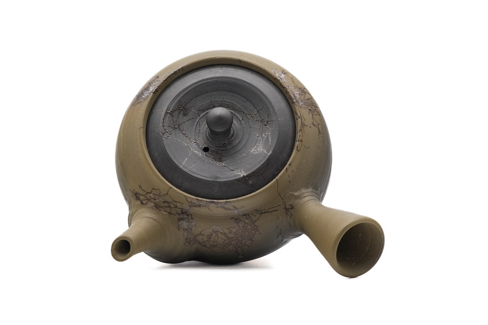 Black Yellow Mogake Tokoname Teapot - 230ml