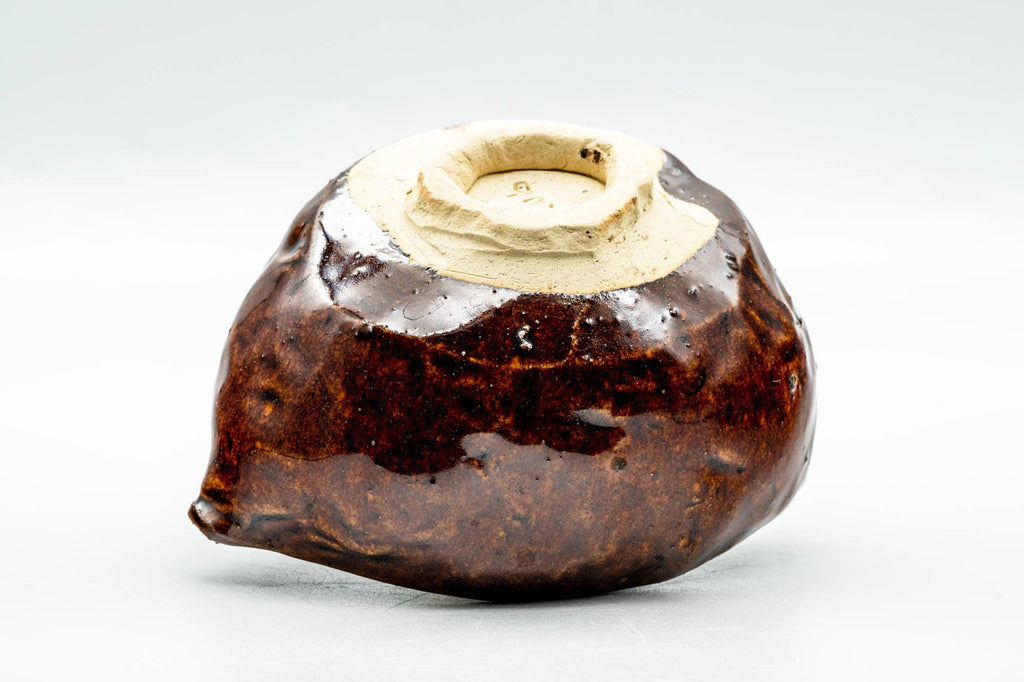 Japanese Katakuchi - Burgundy Glazed Wabi-Sabi Water Cooler - 200ml