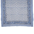 Hand Block Print Cotton Quilt and Bed Spread, Blue&White