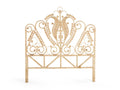 Peacock Rattan Headboard, Natural