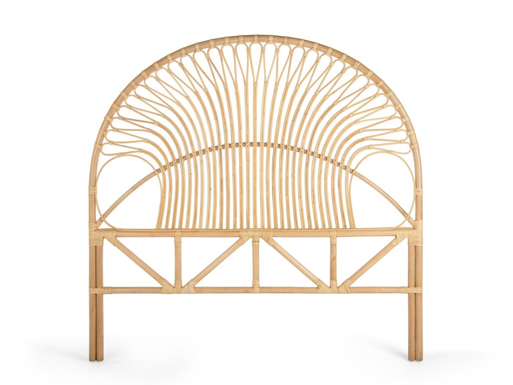 Rattan Loop Headboard, Natural