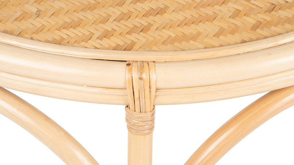 Busan Rattan Coffee Table, Natural Color