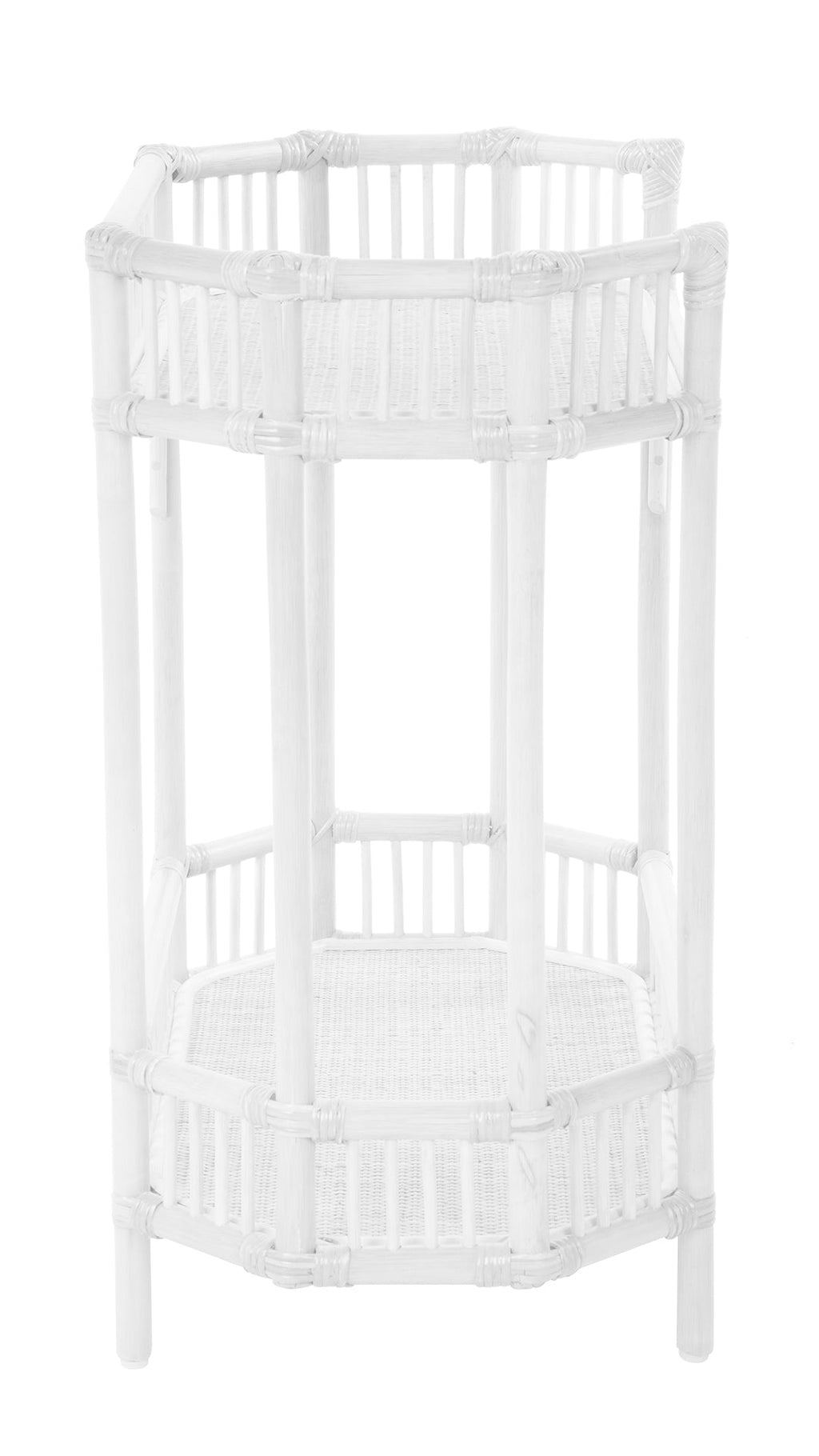 Rattan Manhattan 2-Tier Console Table