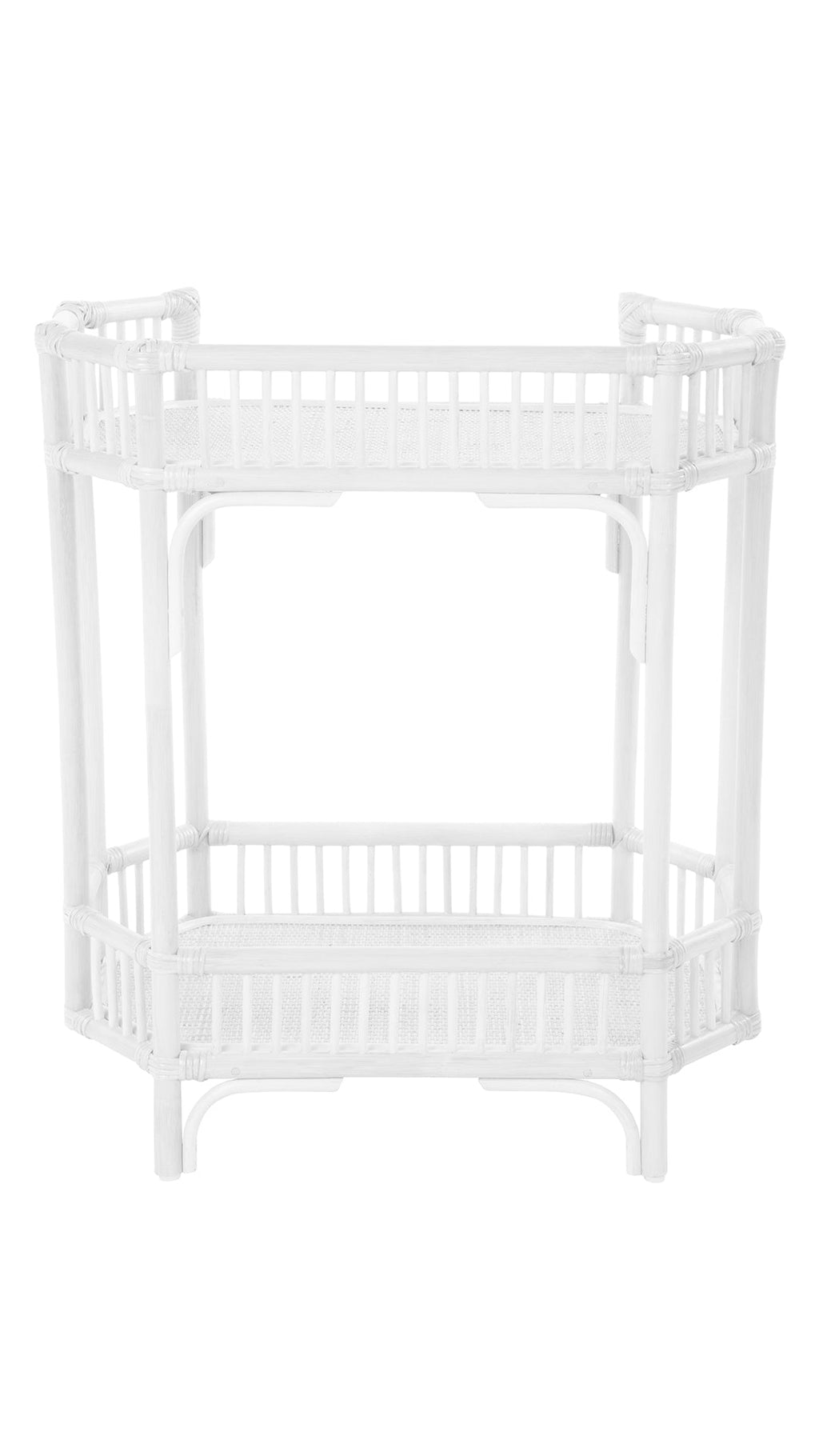 Rattan Manhattan 2-Tier Console Table
