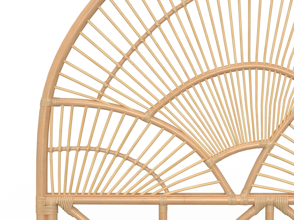 Sunrise Rattan Headboard, Natural