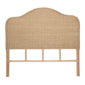 Borneo Wicker Bed Headboard, Natural