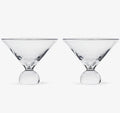 Simon Pearce  Benson Martini Set of 2 in Gift Box