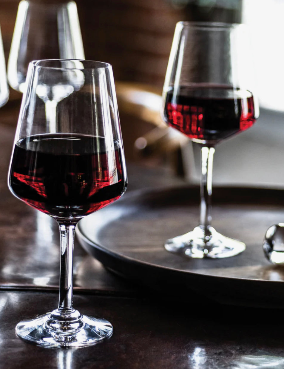 Simon Pearce Vintner Red Wine Glass in Gift Box (Set of 2)