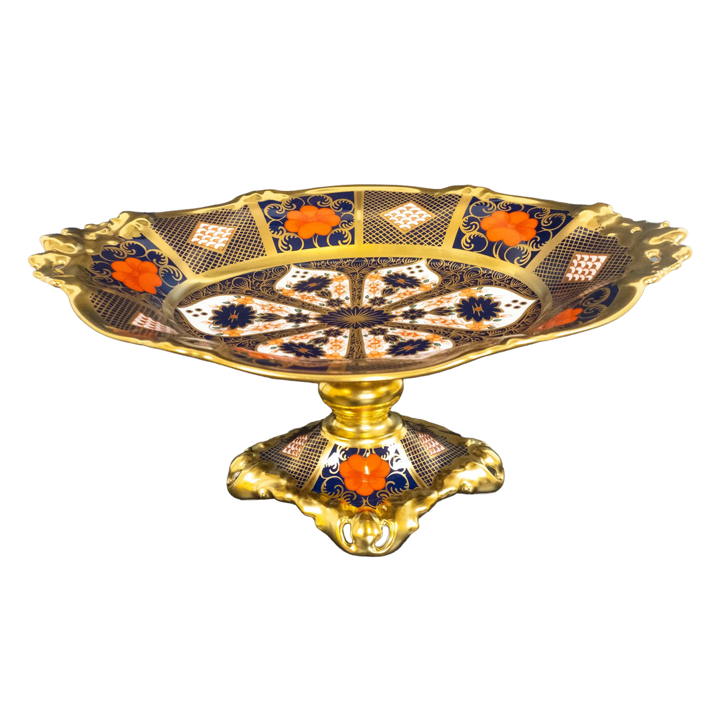 Royal Crown Derby Imari SGB Oval Comport