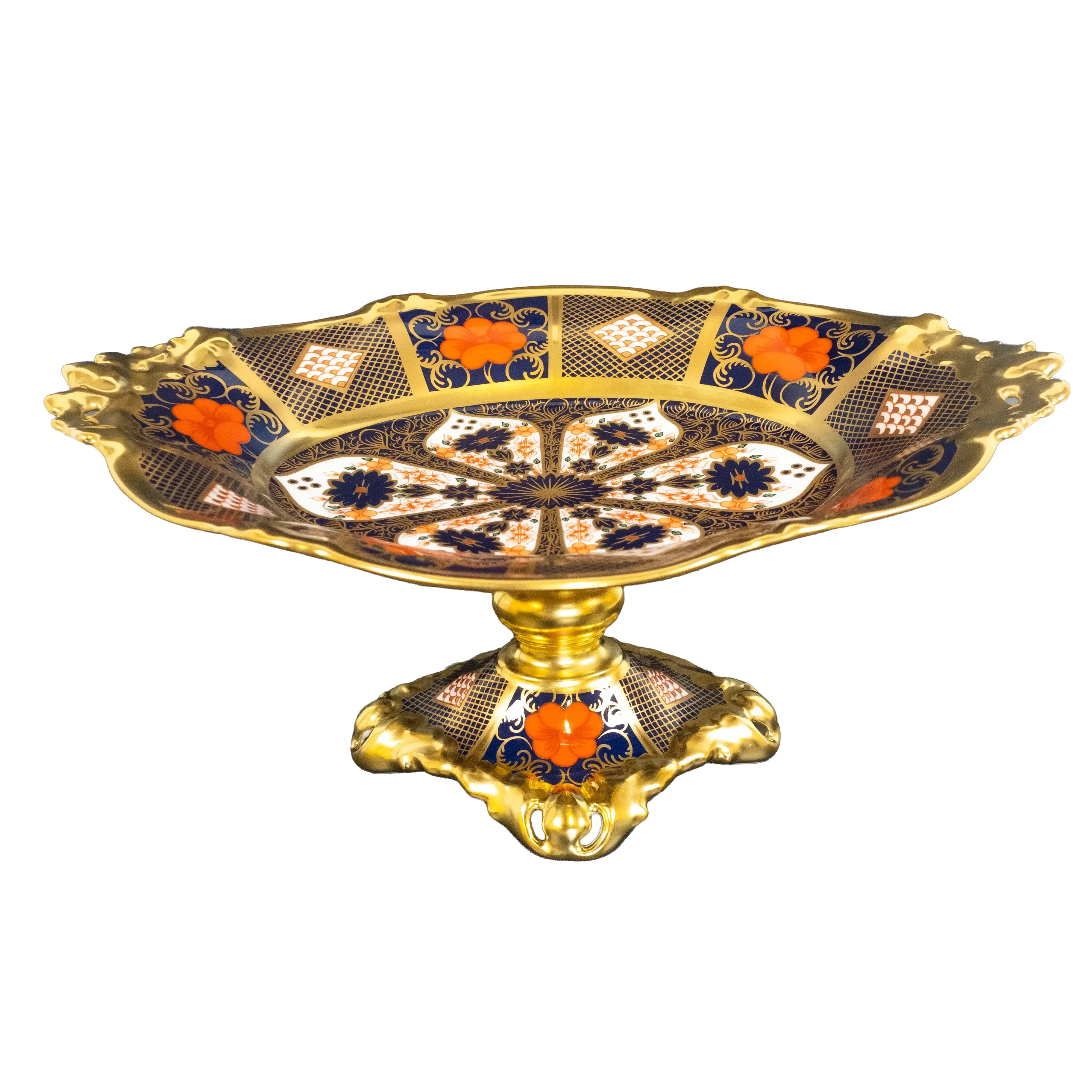 Royal Crown Derby Imari SGB Oval Comport