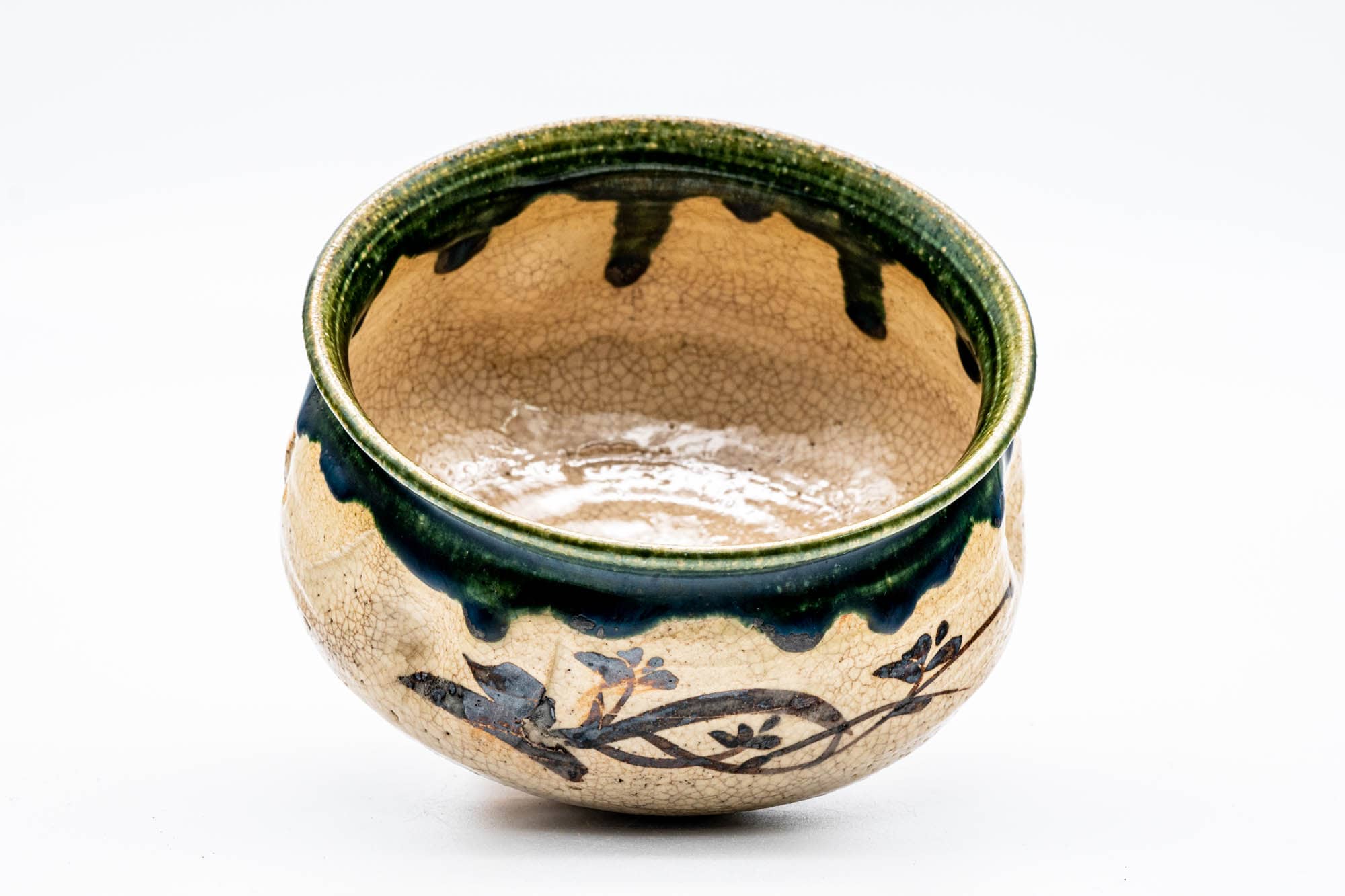 Vintage Oribe-yaki Kensui
