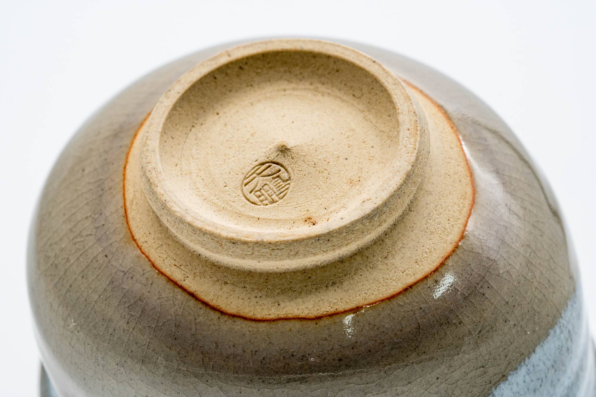 Japanese Katakuchi - Beige White Glazed Hagi-yaki Yuzamashi Water Cooler - 100ml