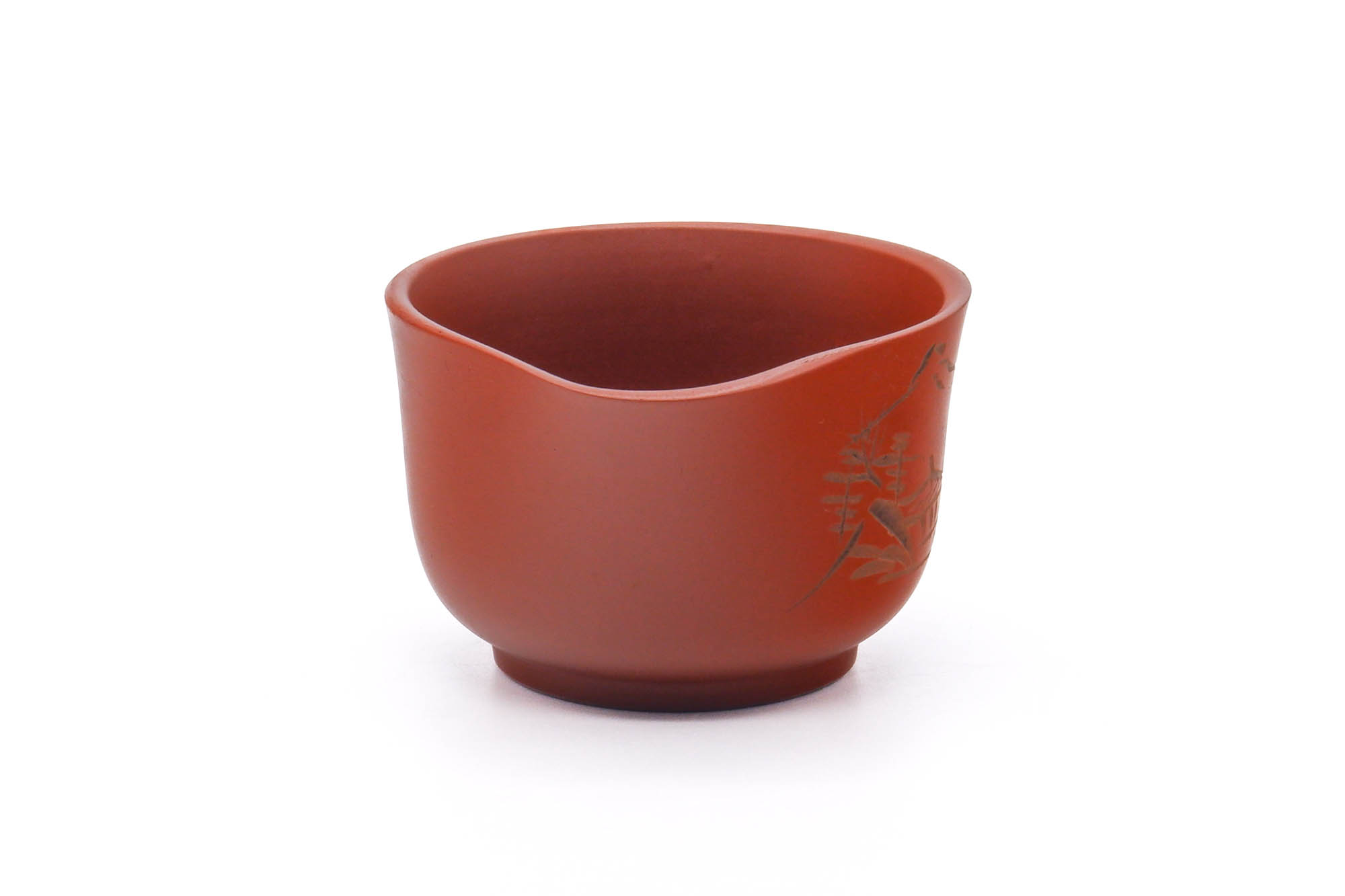Japanese Katakuchi - Mountainous Red Shudei Tokoname-yaki Water Cooler - 120ml