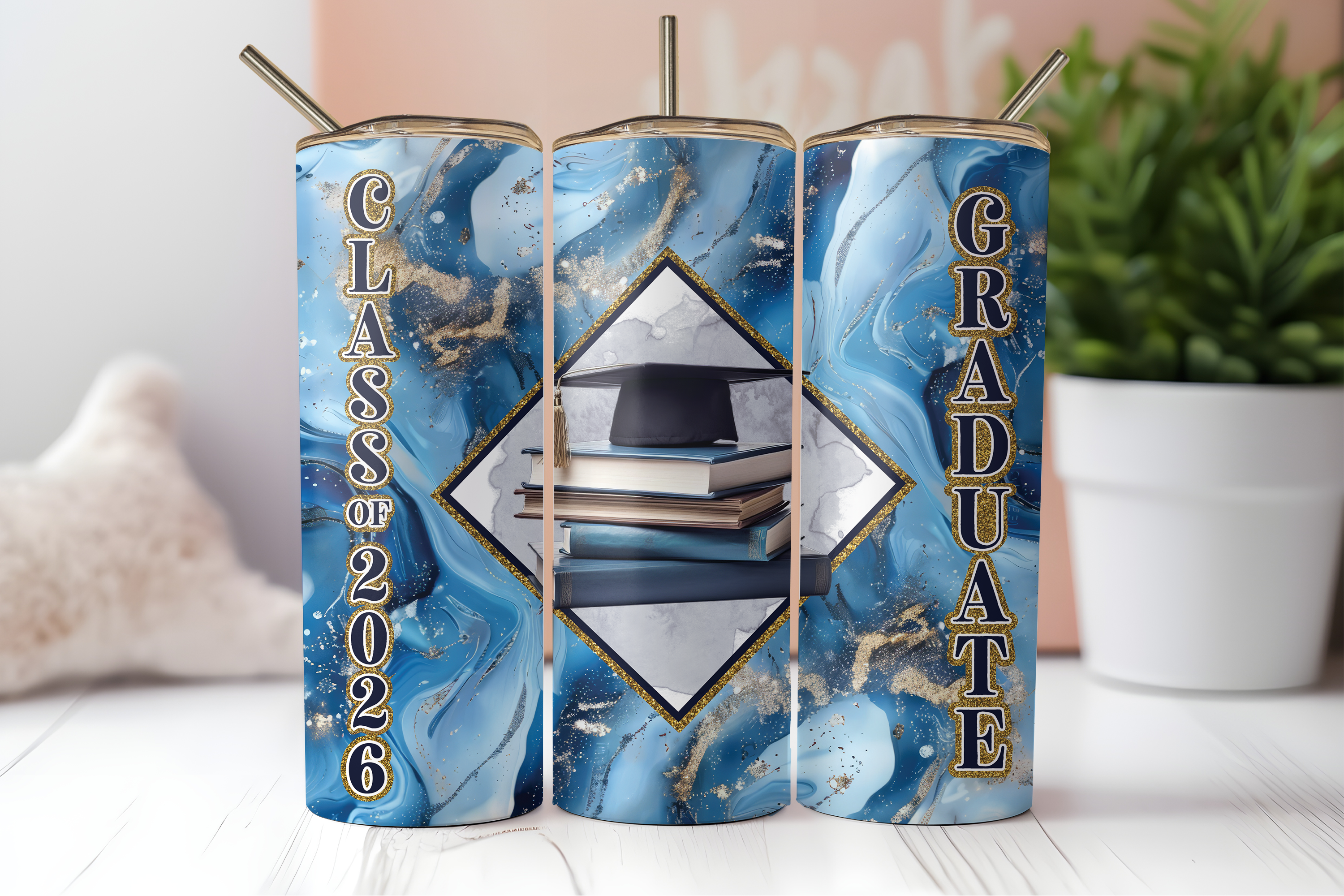 Digital Sublimation Designs - Graduation 2026 Tumbler Wraps