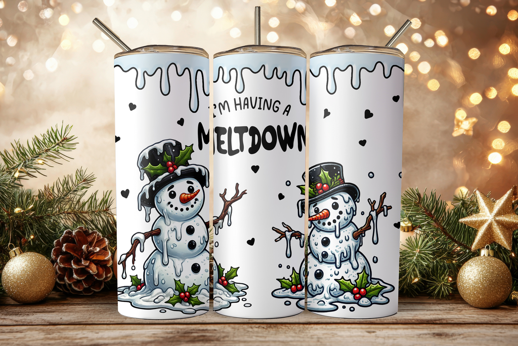 Assorted Ready to Press Sublimation Tumbler Prints (12 Pack) - Holiday 2025