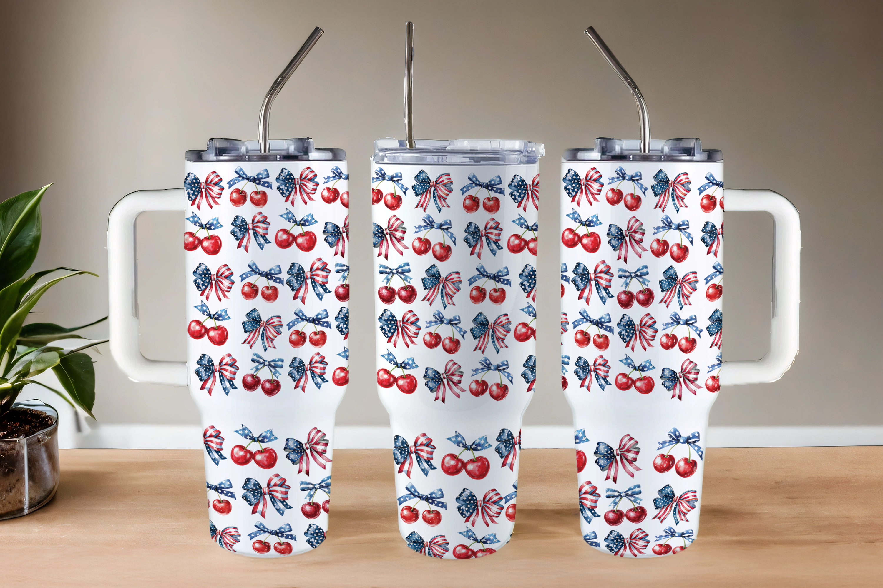 Digital Sublimation Designs - Fourth of July Tumbler Wraps