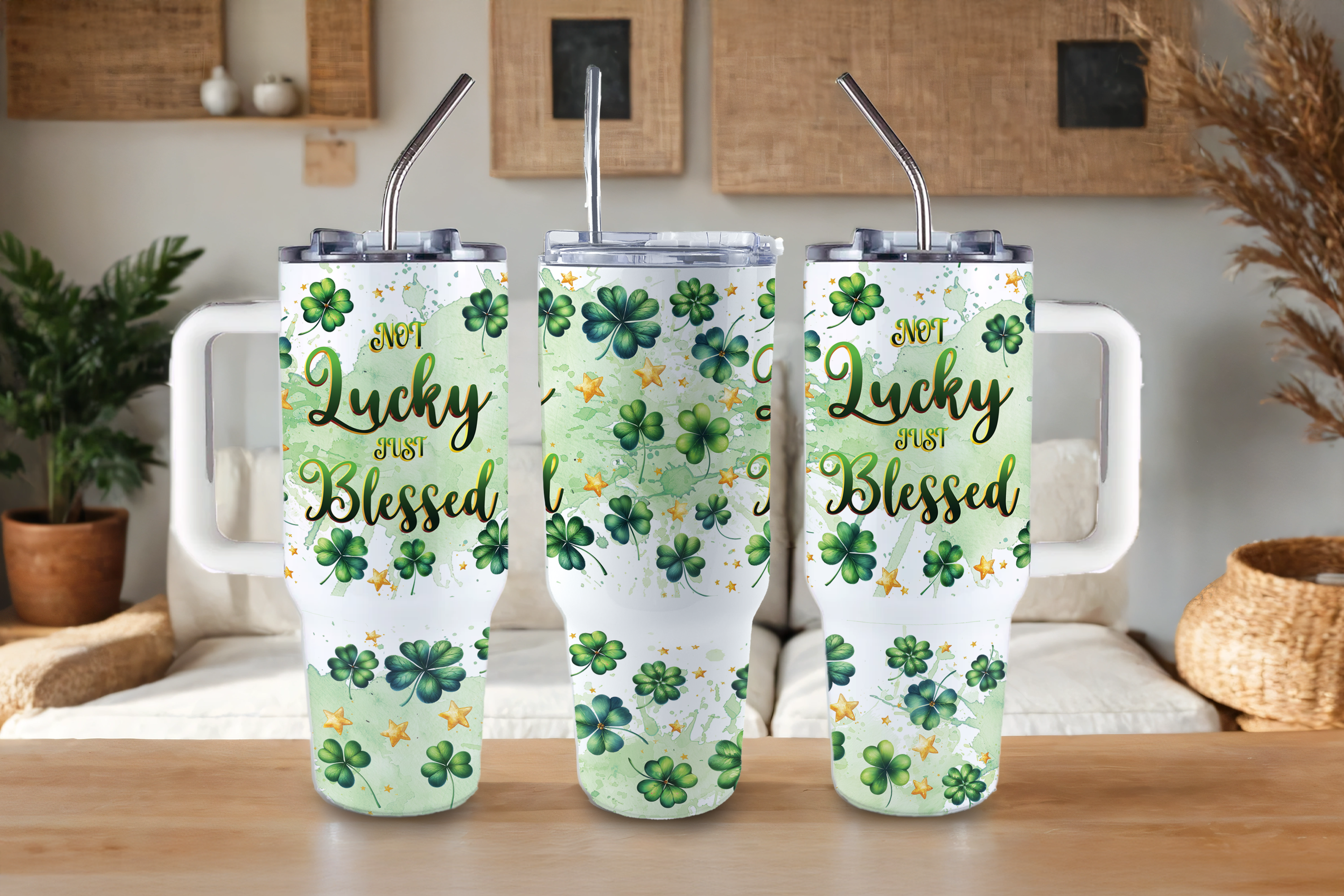 Digital Sublimation Designs - St. Patricks Day Collection Tumbler Wraps