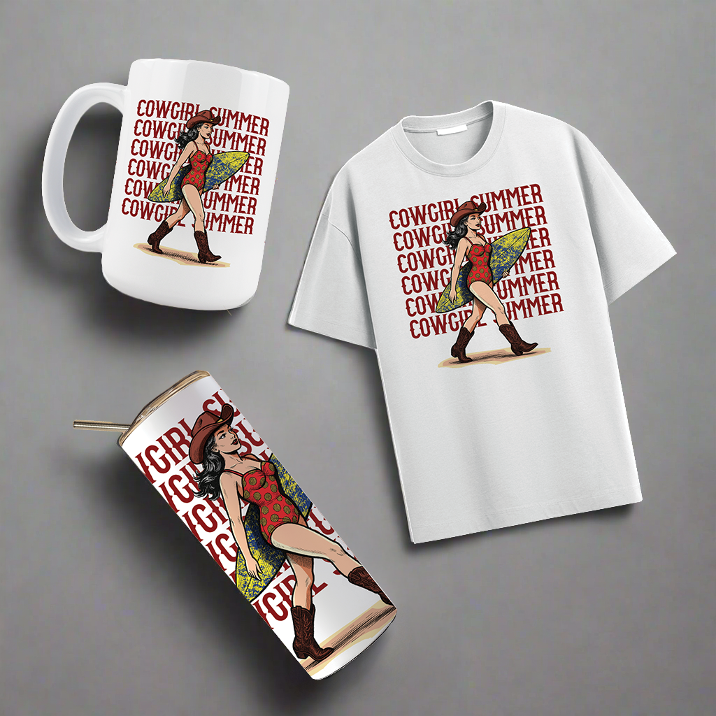 Multi Product Use - Digital Sublimation Designs - Summer Vibes