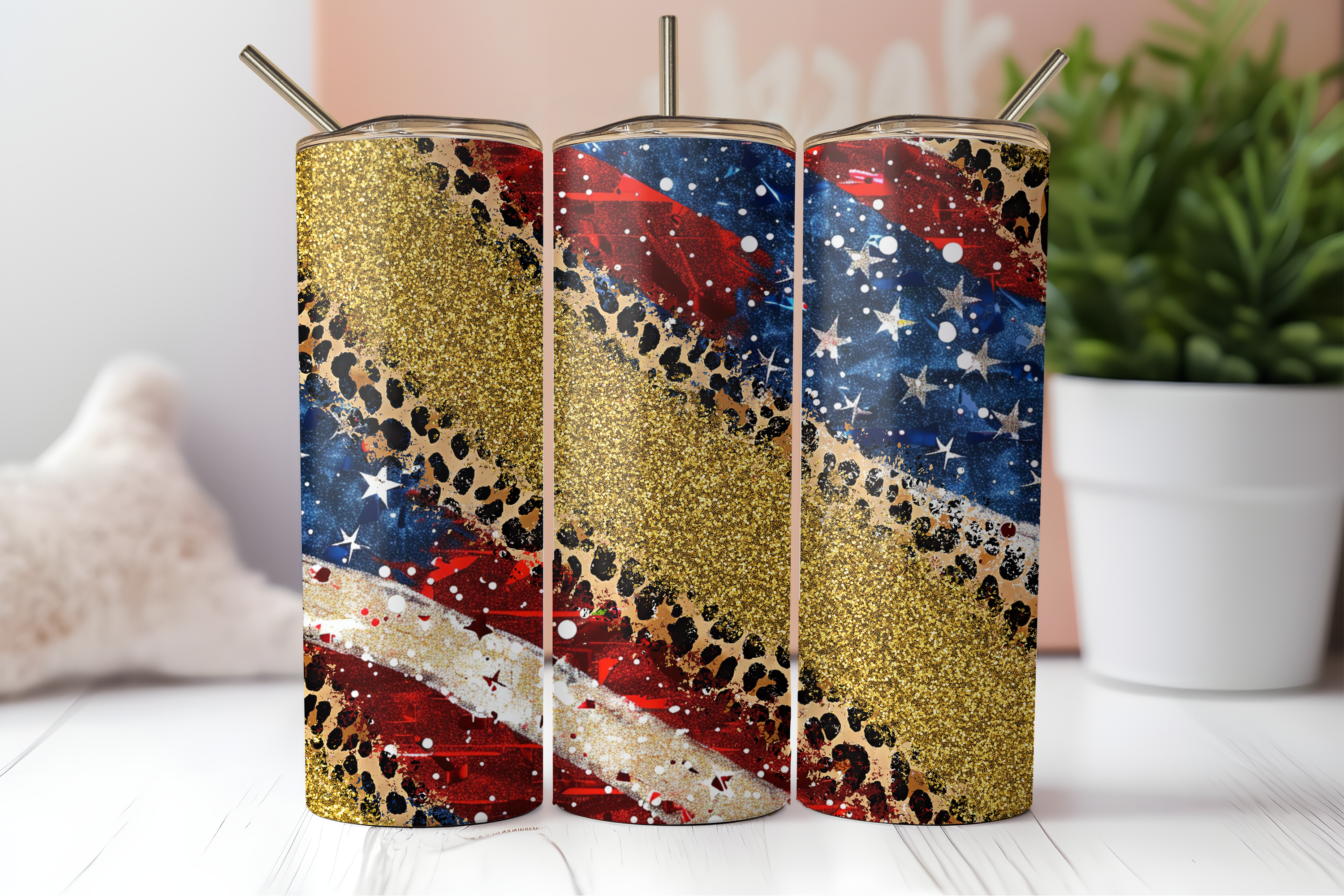 Assorted Ready to Press Sublimation Tumbler Prints (12 Pack) - America 250