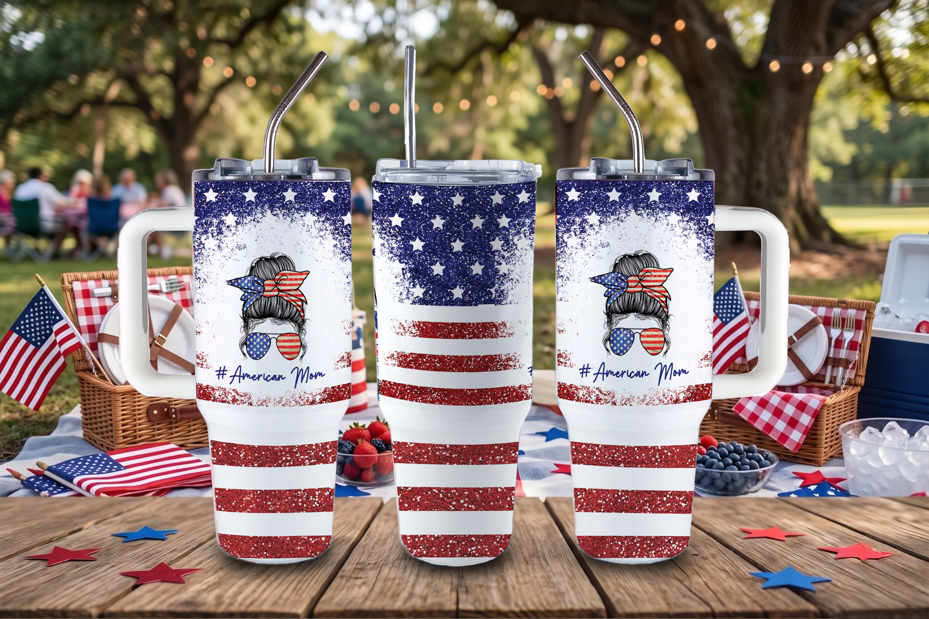 Assorted Ready to Press Sublimation Tumbler Prints (12 Pack) - America 250