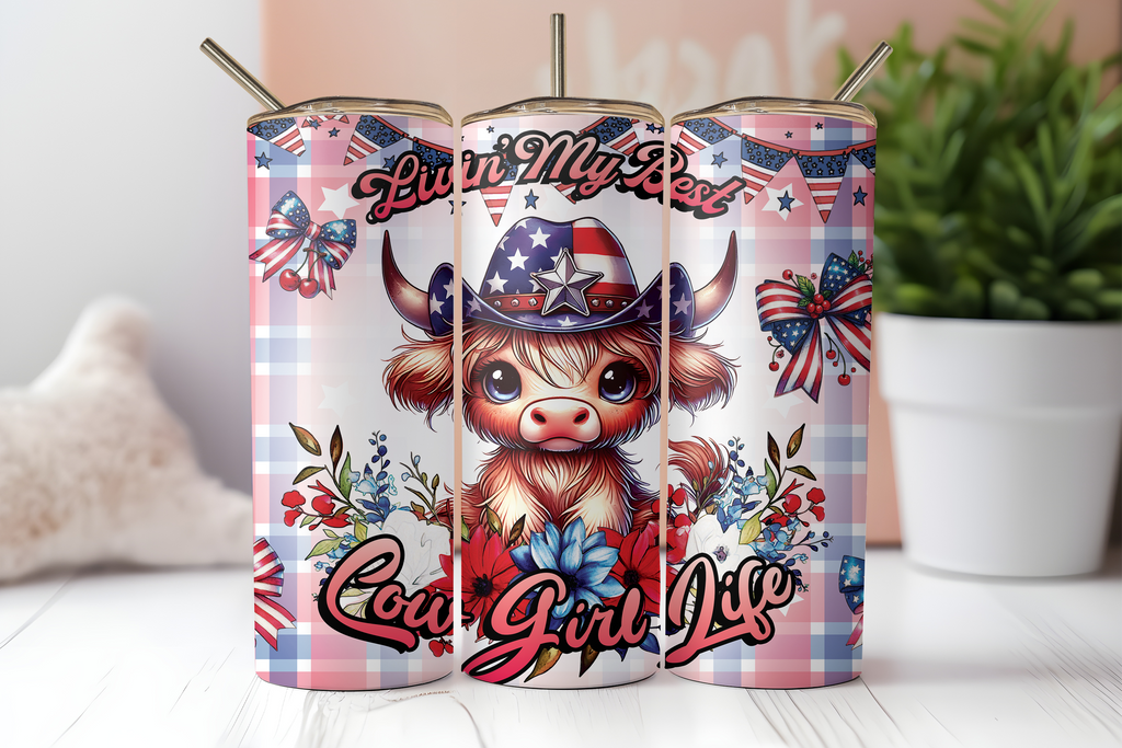 Digital Sublimation Designs - Fourth of July Tumbler Wraps