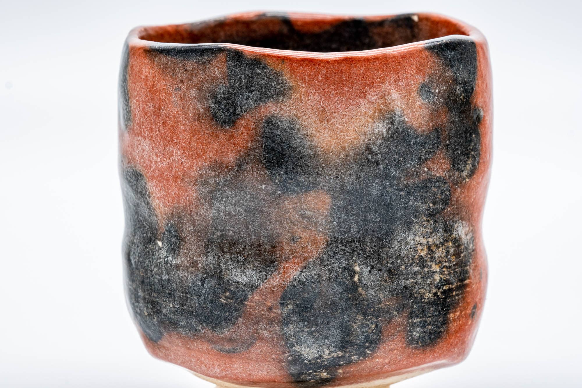 Japanese Matcha Bowl - 松楽窯 Shoraku Kiln - Aka-raku Winter Chawan - 200ml