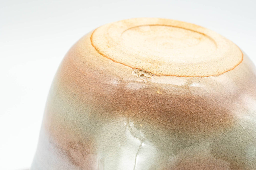 Japanese Kyusu - Beige Peach Glazed Hagi-yaki Do-ake Teapot - 320ml