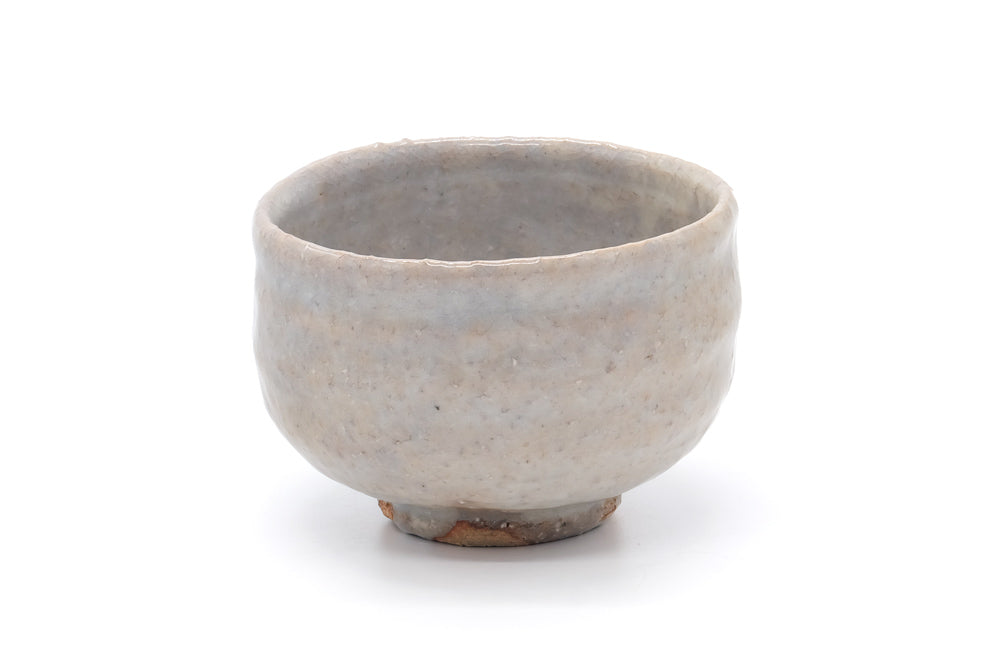 Japanese Matcha Bowl - Milky White Hagi Chawan - 400ml