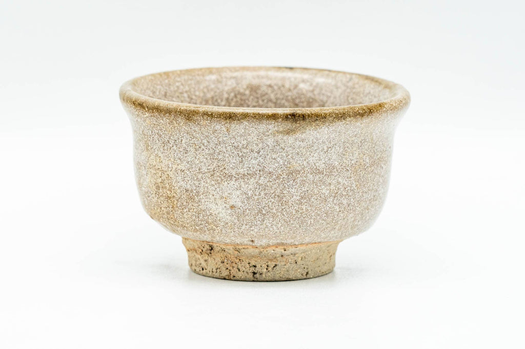 Japanese Teacup - Small Beige Glazed Guinomi - 40ml