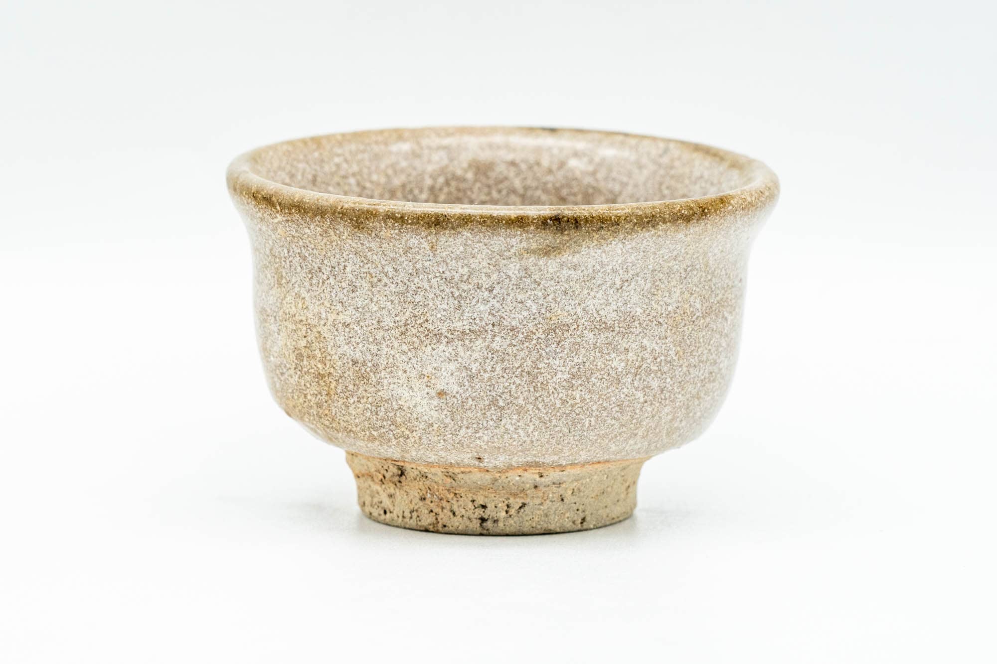 Japanese Teacup - Small Beige Glazed Guinomi - 40ml