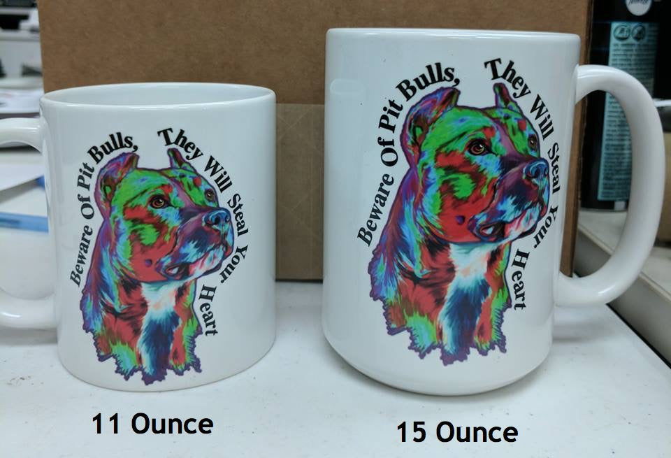 15 oz Black Custom Coffee Mugs