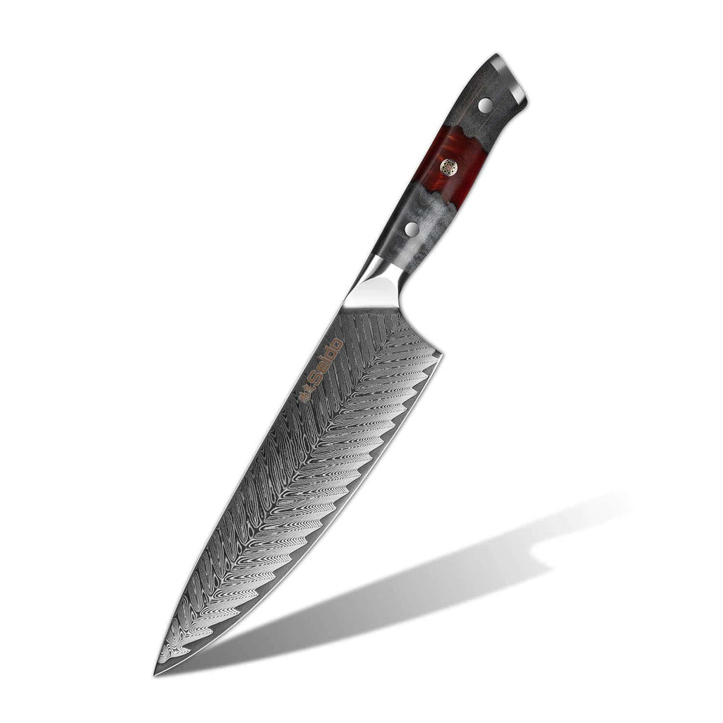 Inferuno Gyuto AUS 10 Steel Damascus Chef Knife