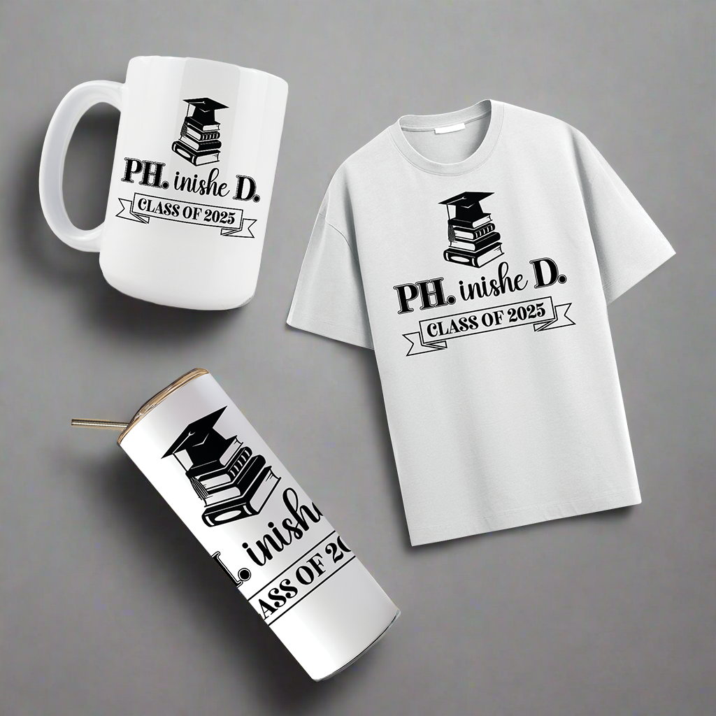 Multi Product Use - Digital Sublimation Designs - Graduation 2025