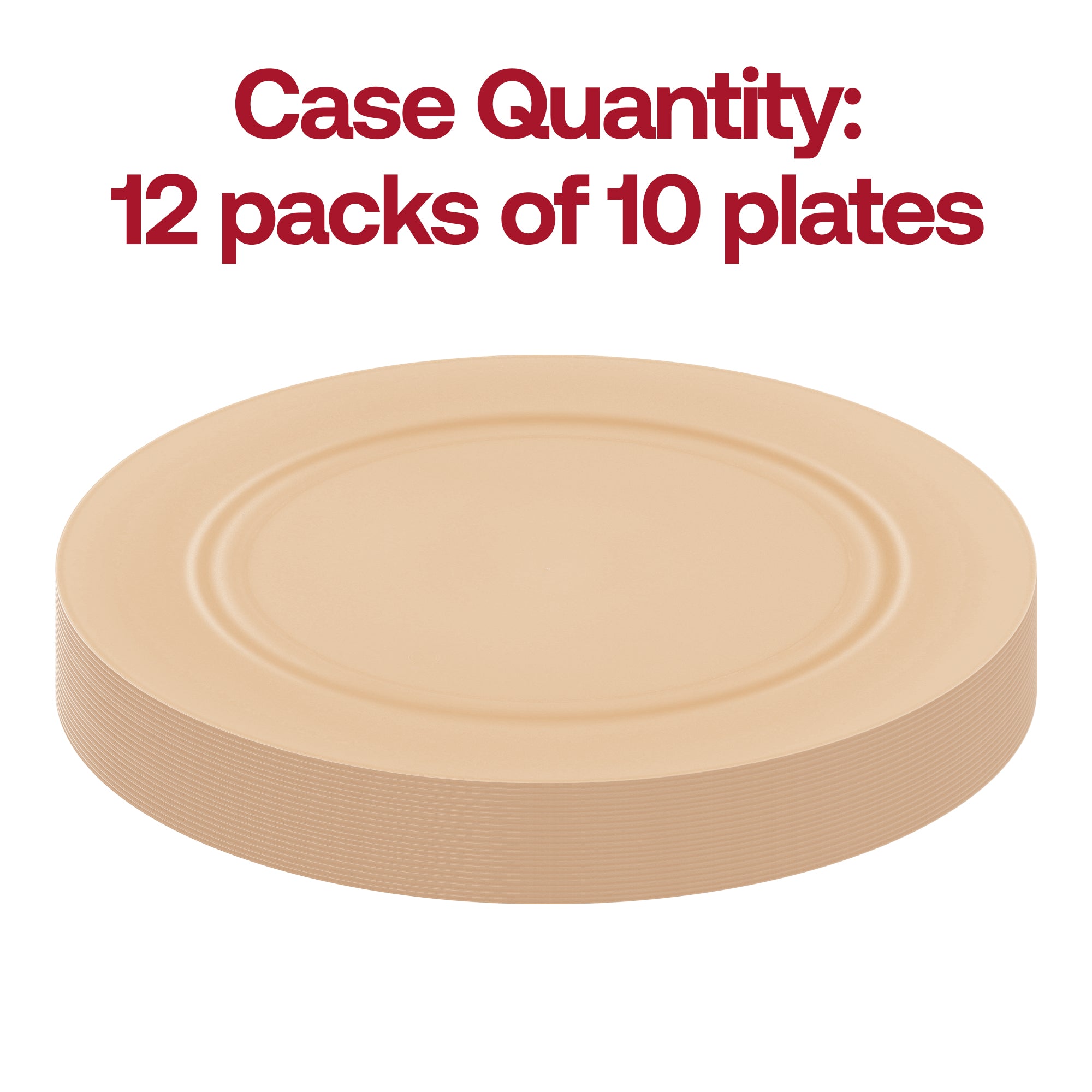 Matte Bright Yellow Round Disposable Plastic Appetizer/Salad Plates (7.5")