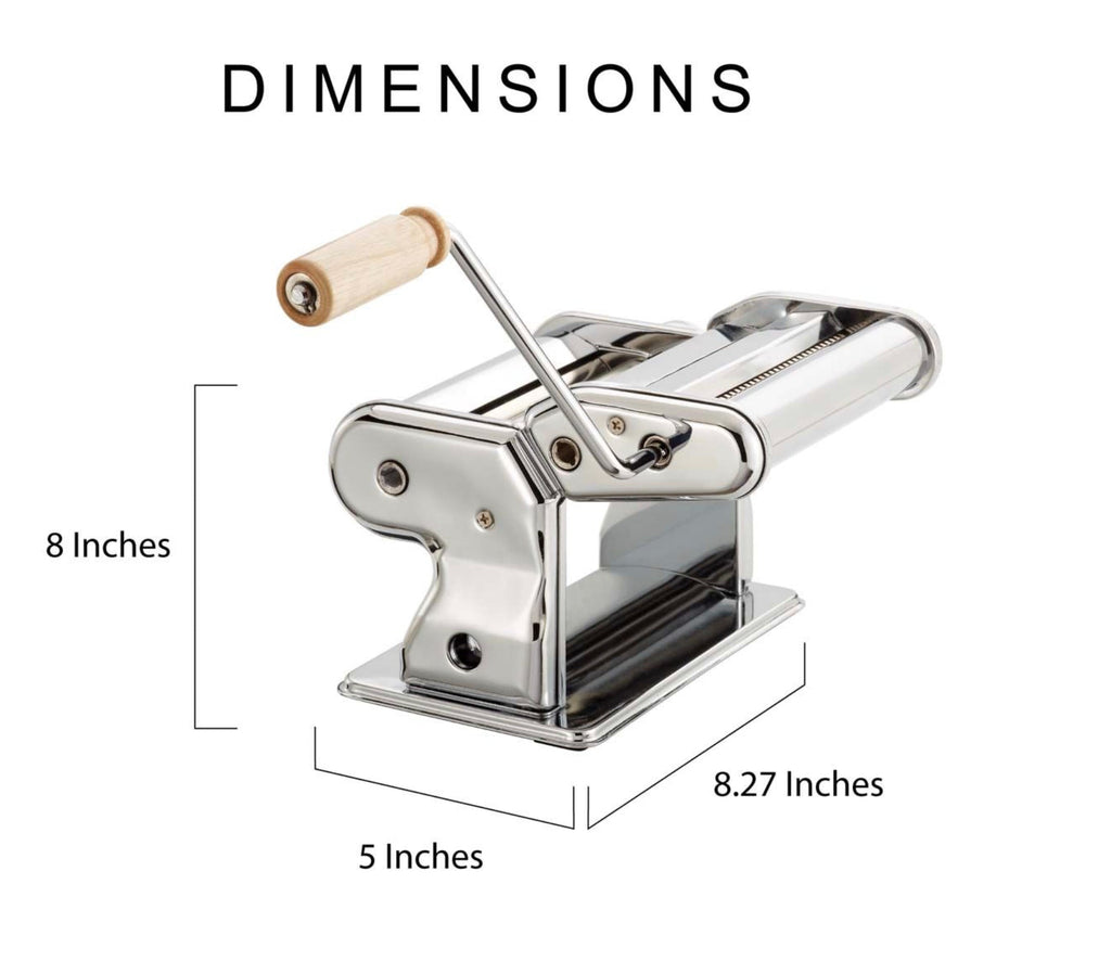 Pasta Machine with Double Pasta Cutter
