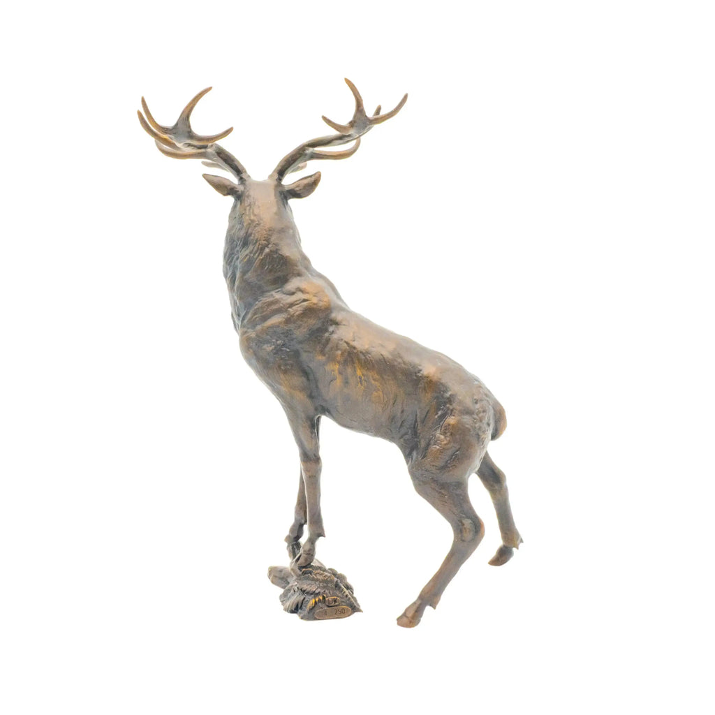 Richard Cooper Bronze Highland Wilderness Figurine