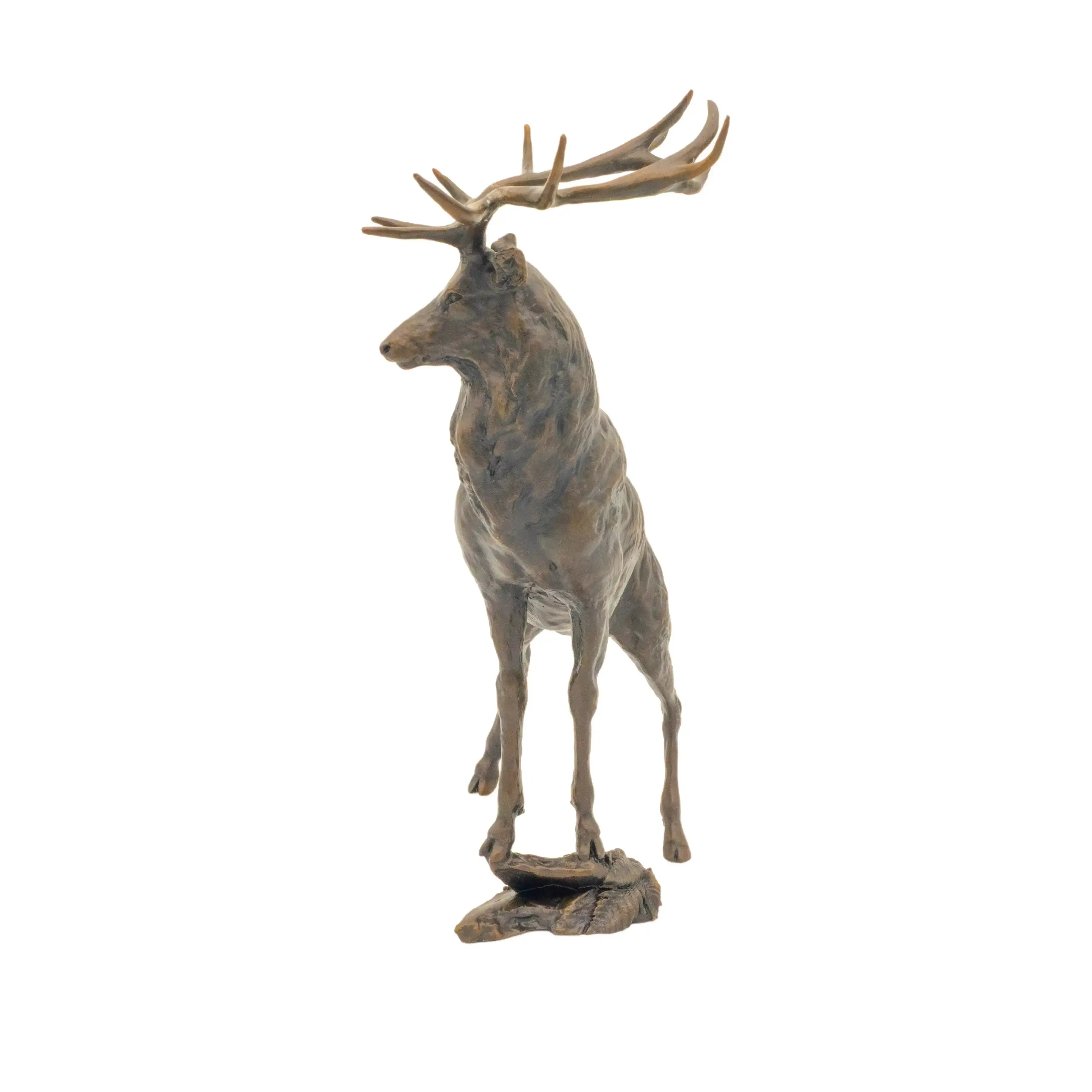 Richard Cooper Bronze Highland Wilderness Figurine