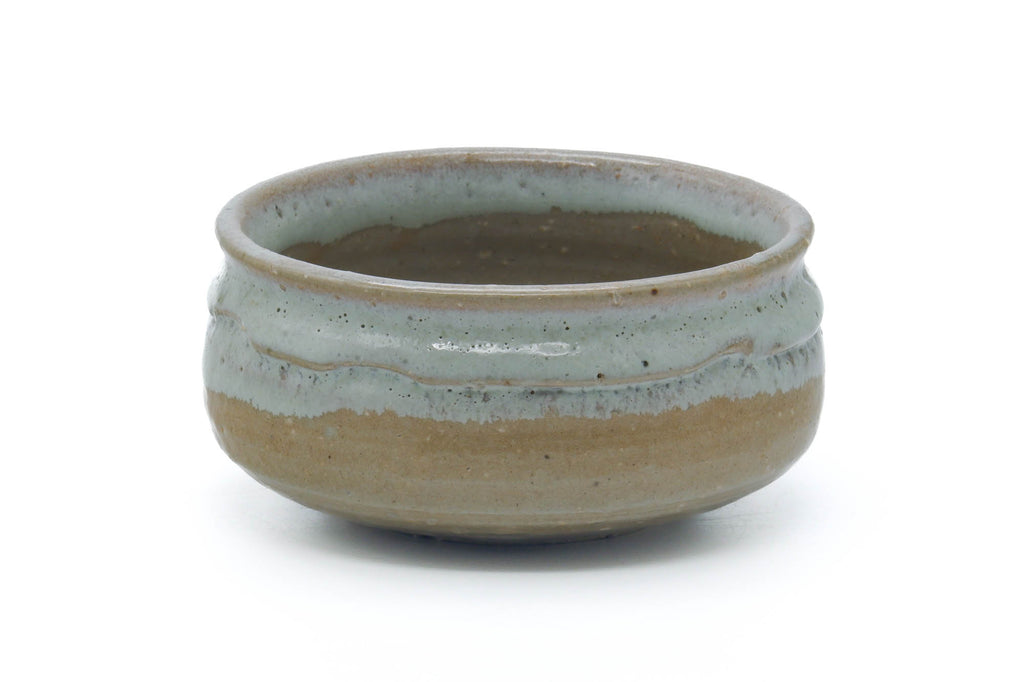 Japanese Kensui - Beige White Hagi-yaki Water Bowl - 500ml