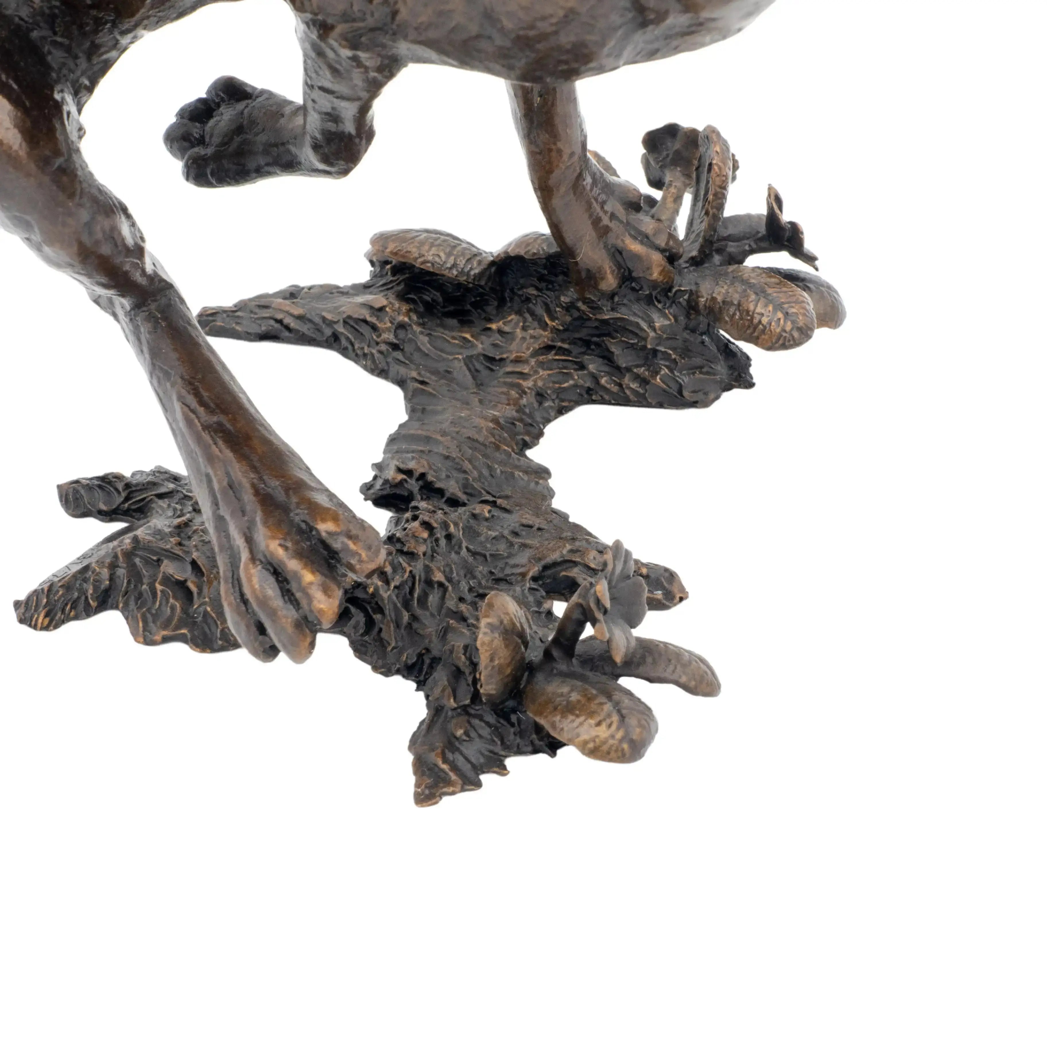 Richard Cooper Bronze Full Tilt Hare Running Figurine