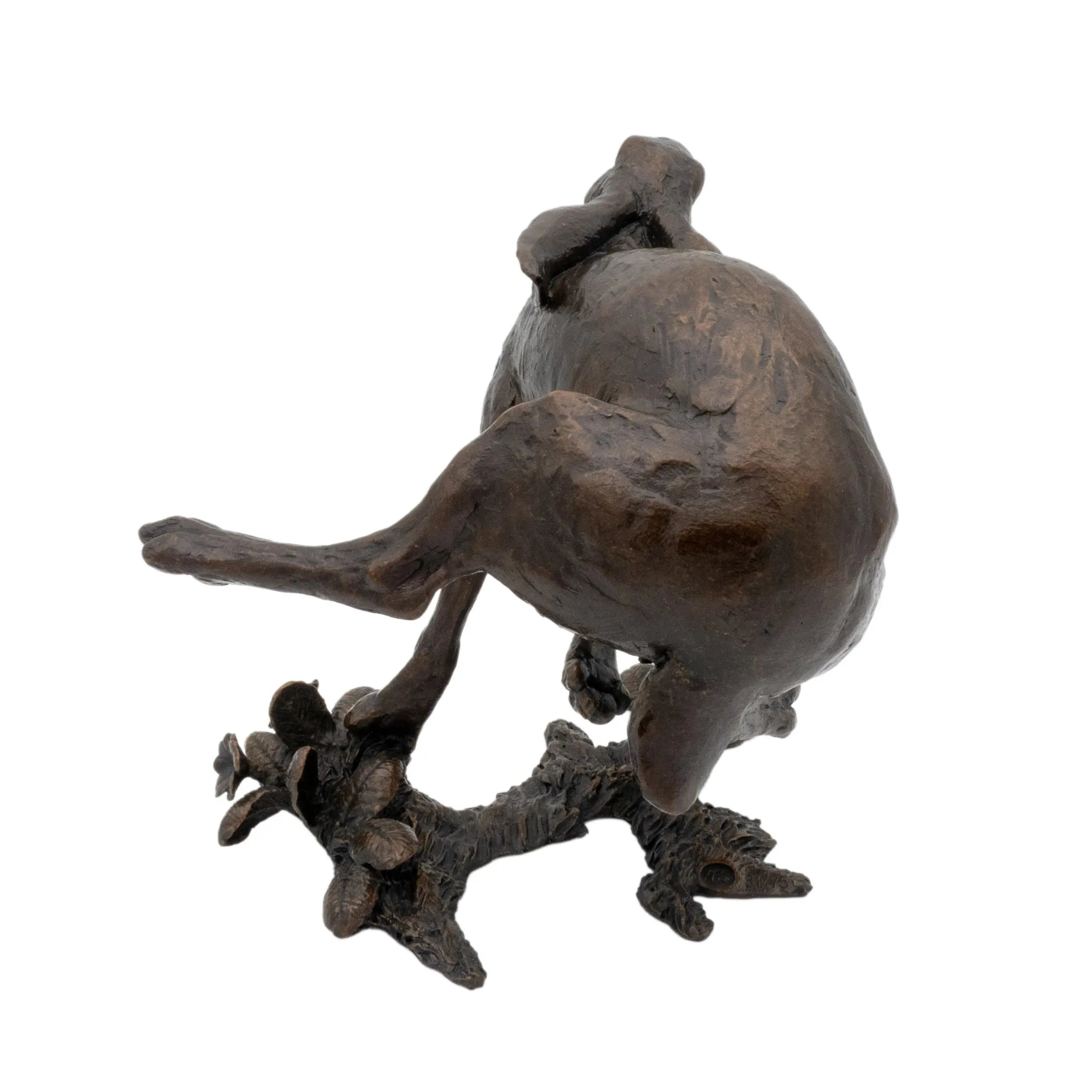 Richard Cooper Bronze Full Tilt Hare Running Figurine